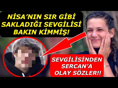 Survivor Nisa’nın Sır Gibi Sakladığı Sevgilisi Bakın Kimmiş! Sevgilisinden Sercan’a Ayar Geldi!