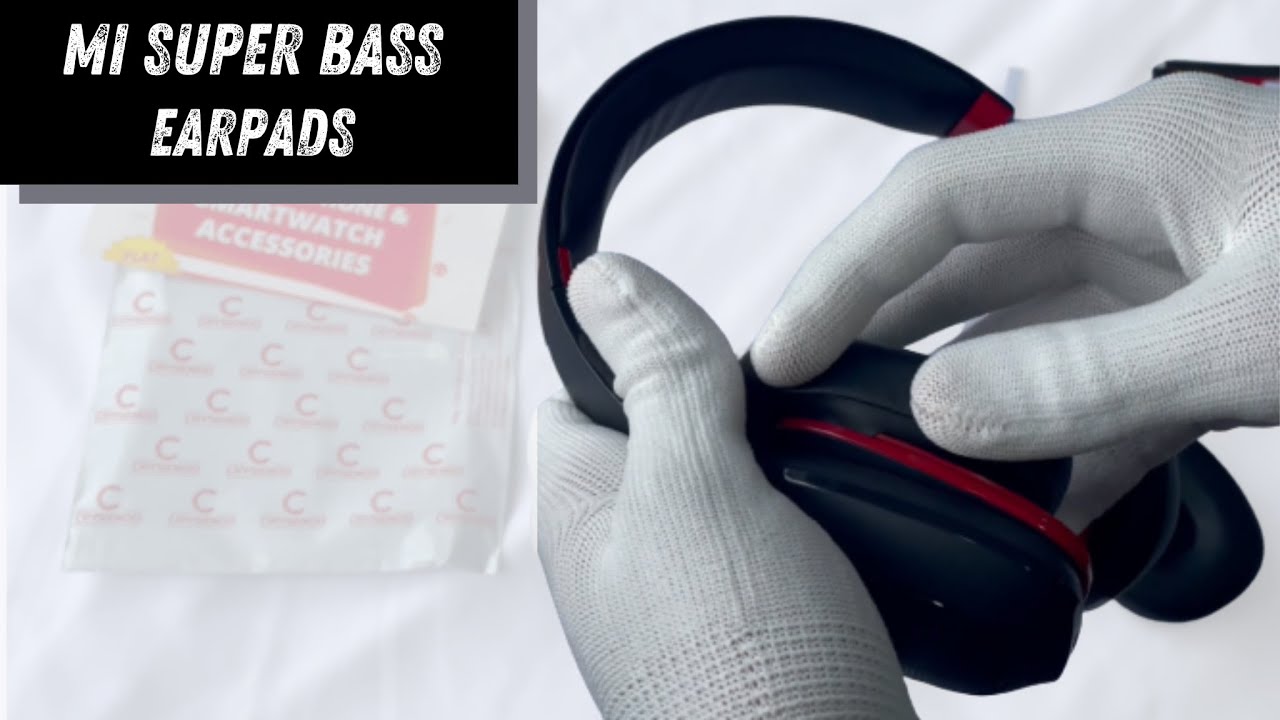 How to Replace Mi Super Bass Wireless Headphones Cushion Ear Pads
