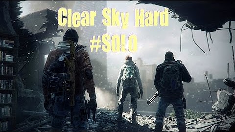 The Division: Clear Sky Incursion Solo - no glitch/exploit