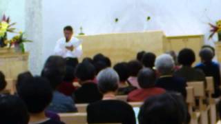 林榮福弟兄於高雄教會獻詩
