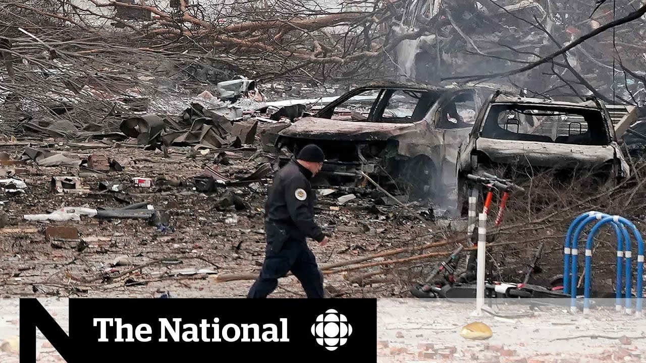 RV blared warning before Nashville explosion - YouTube