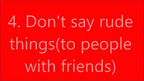 The 10 Unwritten Rules of Society