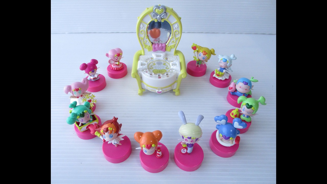 Futari wa PreCure Max Heart Toy Heartiels Chairrect set ハーティ