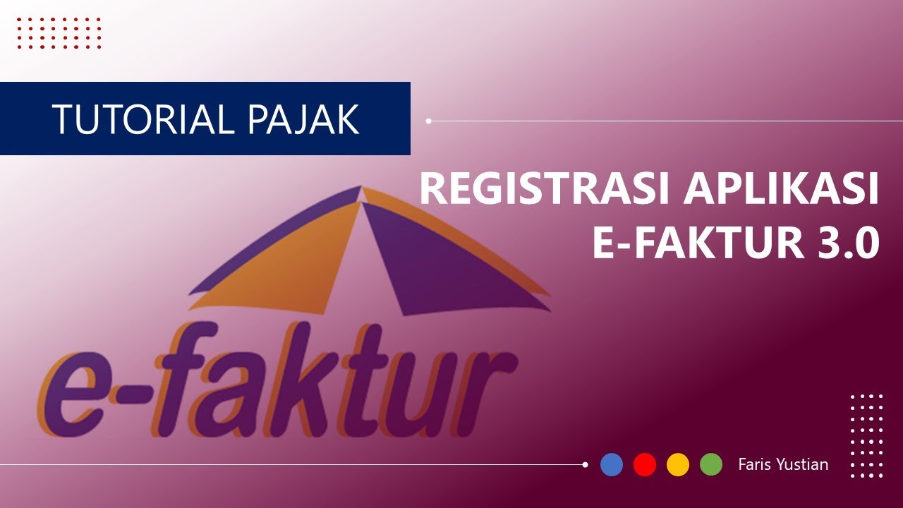 TERBARU Cara Install dan Registrasi Aplikasi desktop E Faktur 30