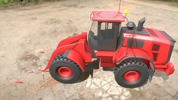 Radlader - Wheel Loader (WIP-4) - Perspective 4