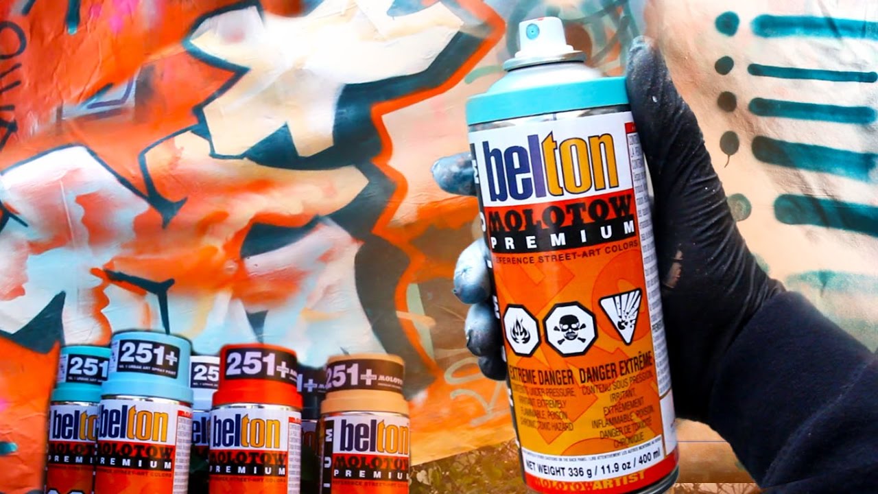 Belton Molotow Color Chart