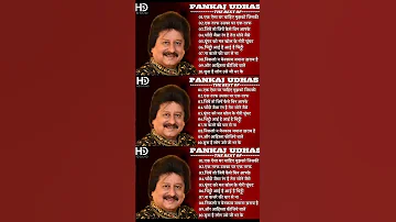 TOP 10 GHAZALS BY PANKAJ UDAS CHITTI AAI HAI EK TARAF USKA GHAR 