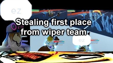 [YBA] Stealing first place from a wiper team in sbr! #Yba #Sbr #Mbr