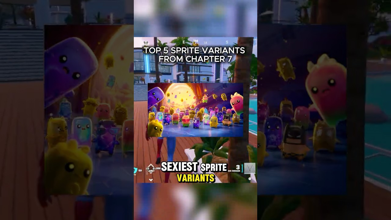 Top 5 Sprite Variants From Chapter 7