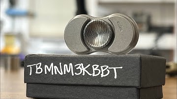 Torqbar Mini HD17 Tungsten Alloy Fidget Spinner Unboxing