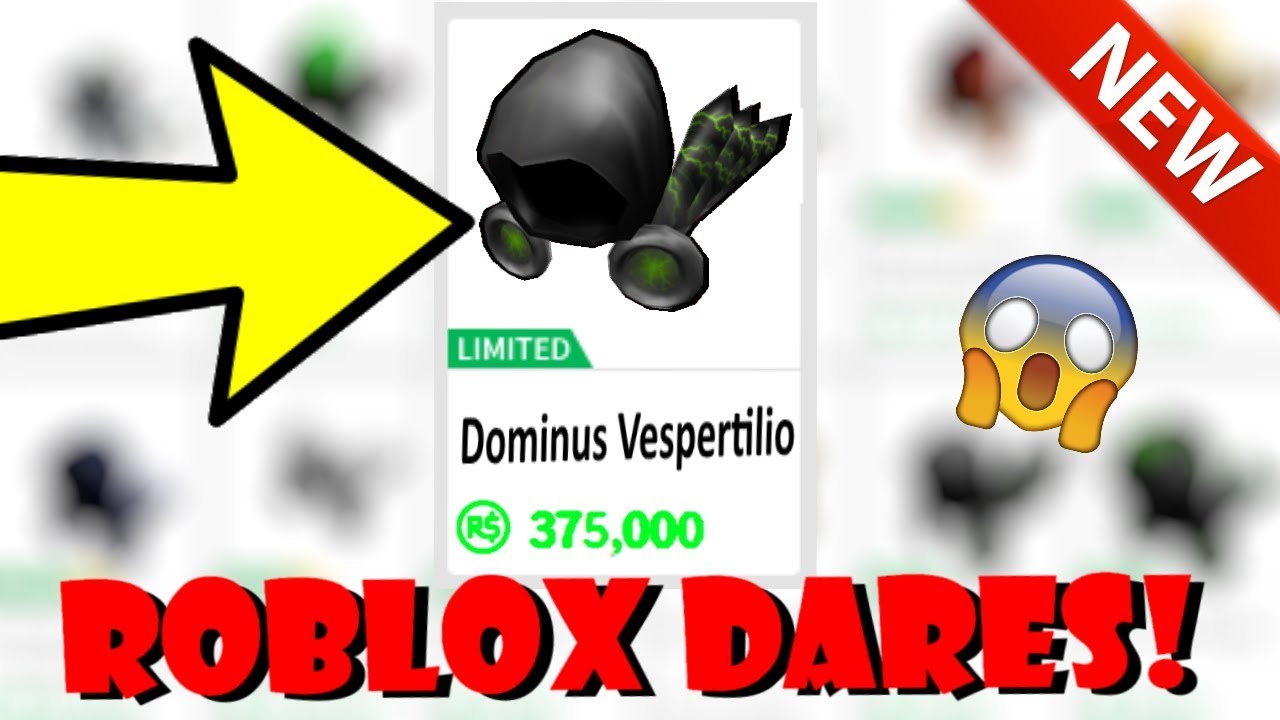 Dares On Roblox Buying A Dominus Youtube - dominus roblox song