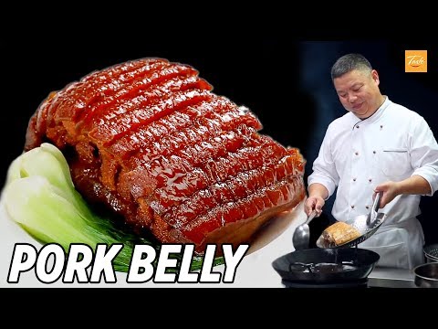 Chinese Pork Belly Recipe by Master Chef • Taste The Chinese Recipes Show