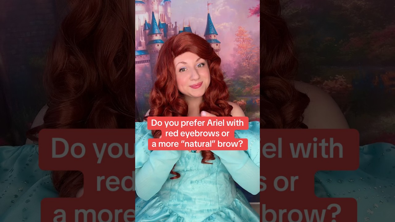 Which Makeup Look Do You Prefer? 🧜‍♀️ #makeup #shorts #disney