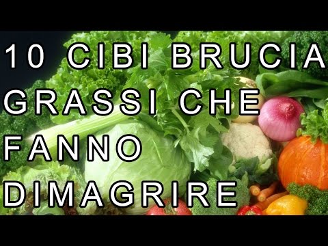 Video: 5 Cibi Che Bruciano I Grassi