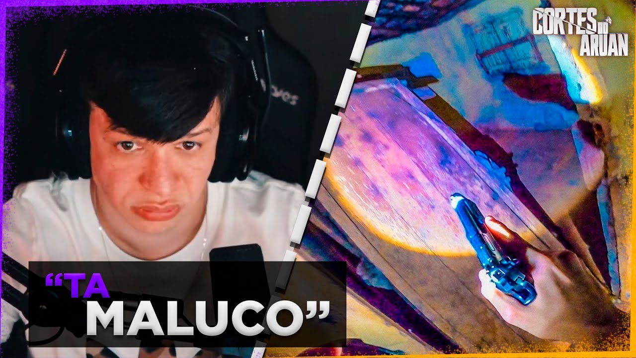 ARUAN REAGE A O VILAREJO ASSOMBRADO - CAÇADORES DE LENDAS (RENATO GARCIA)- Cortes do Aruan