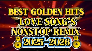 DISCO REMIX BEST GOLDEN HITS NONSTOP LOVE SONG’S 💫2025-2026