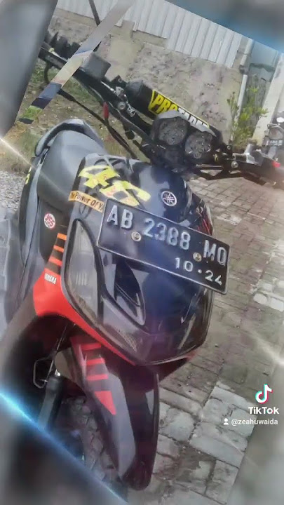 Yamaha Mio Modifikasi Super Moto