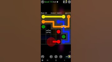 How To Solve Flow Free Bridges Classic Pack Level 15 6x6 Board Walk Through Solution Walkthrough