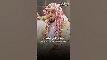 ﴿وَأَنَّ الفَضلَ بِيَدِ اللَّهِ يُؤتيهِ مَن يَشاءُ﴾ | تلاوة بديعة لفضيلة الشيخ د.#الوليد_الشمسان
