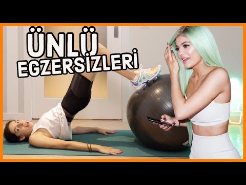 Kylie Jenner'ın Popo ve Bacak Egzersizini Deniyoruz! 💪 ZORMUŞ😅💦 | Ünlü Egzersizleri #2