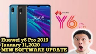 HUAWEI Y6 PRO 2019 | JANUARY 11, 2020 NEW SOFTWARE UPDATE