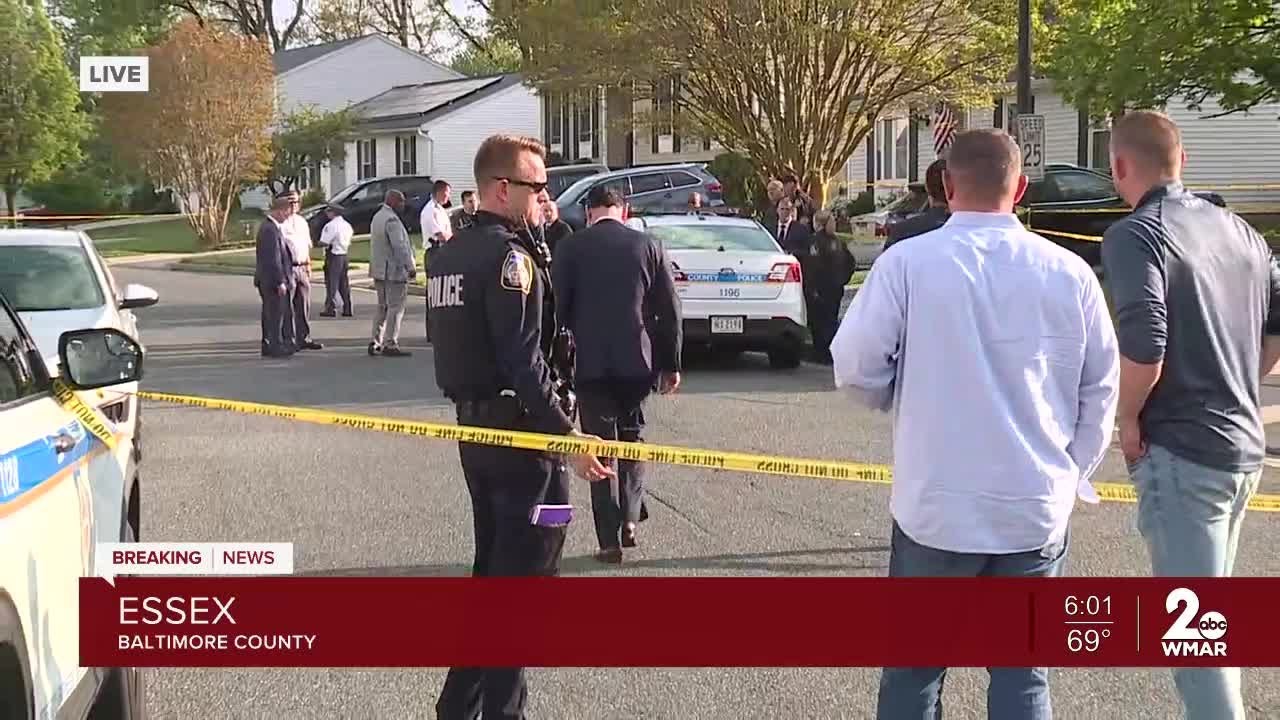 Police investigate officer-involved shooting in Essex - YouTube