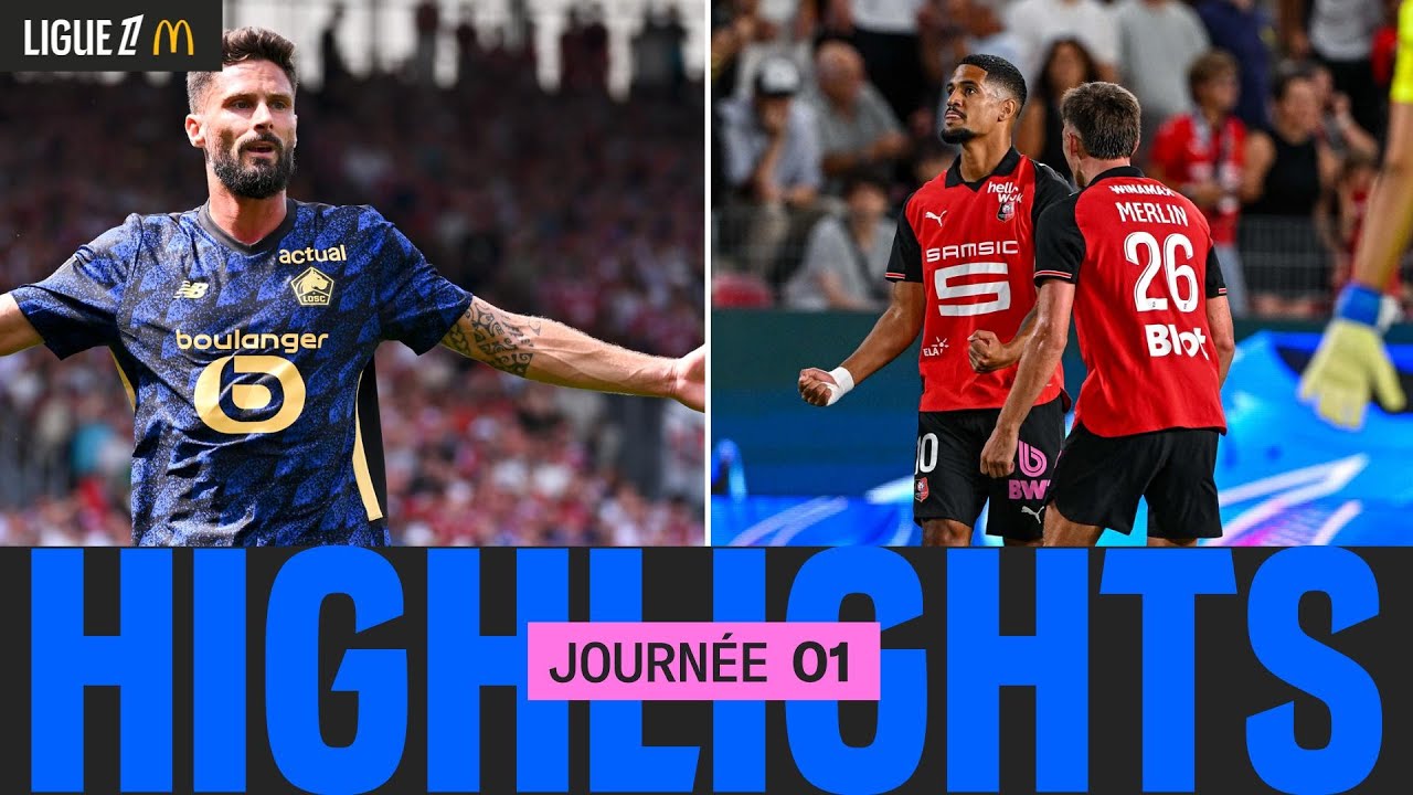 Résumé 1ère journée | Ligue 1 McDonald's 25/26