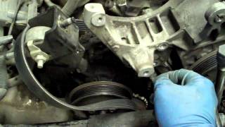 How to change a sexy beast power steering pump on a Ford Taurus