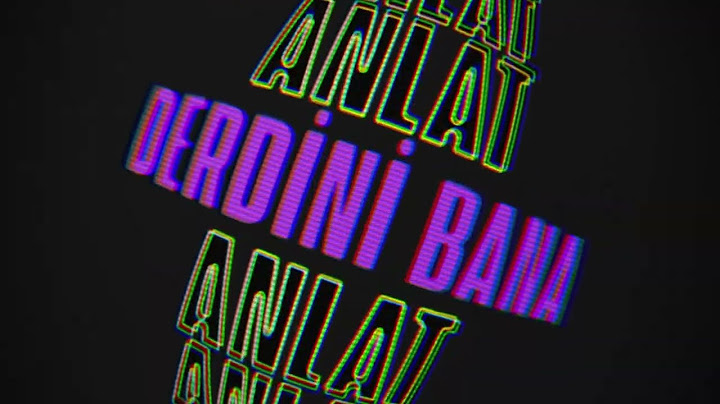 Ufuk Beydemir - Derdini Bana Anlat (Lyric Video)