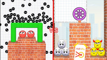 Hide Ball gameplay vs draw to smash