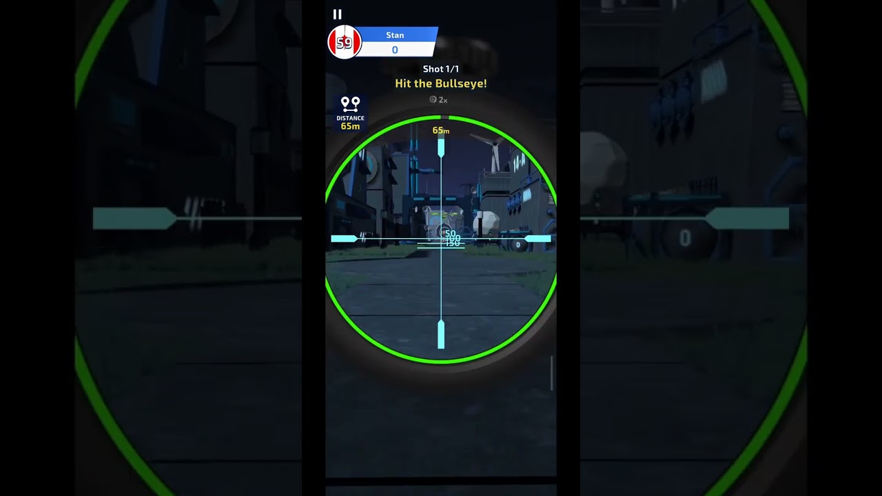 Hitting the Bullseye in Extreme HARD🎯 Sniper Champions: 3D shooting 🔫Daily Challenge