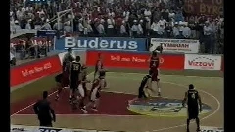Ολυμπιακός-ΑΕΚ 60-61 FULL GAME 4ος τελικός 2001-2002
