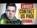 [2022 FREE] How to create CONTACT US PAGE as a menu item in Shopify?