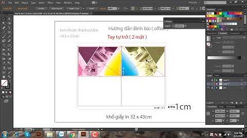 Hướng dẫn in 2 mặt name trong illustrator năm 2024