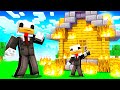 MIO FIGLIO HA BRUCIATO LA NOSTRA CASA SU MINECRAFT