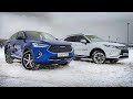 Haval F7X против Mitsubishi Eclipse Cross / АРКАНАобразные Едут Боком. Сравнительный тест драйв