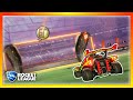 So, we tried the crossbar challenge in Rocket League... (feat. Linkuru)