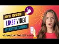 Download Likee Videos Instantly Fast Easy Likee Video Downloader Download Likee Videos Instantly Fast Easy Likee Video Downloader