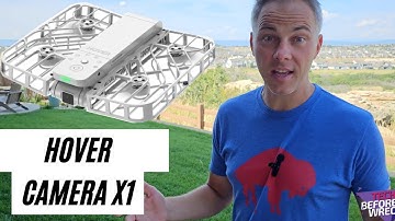 This drone is following me?!?  Hover Camera X1 Selfie Drone Modes Demo