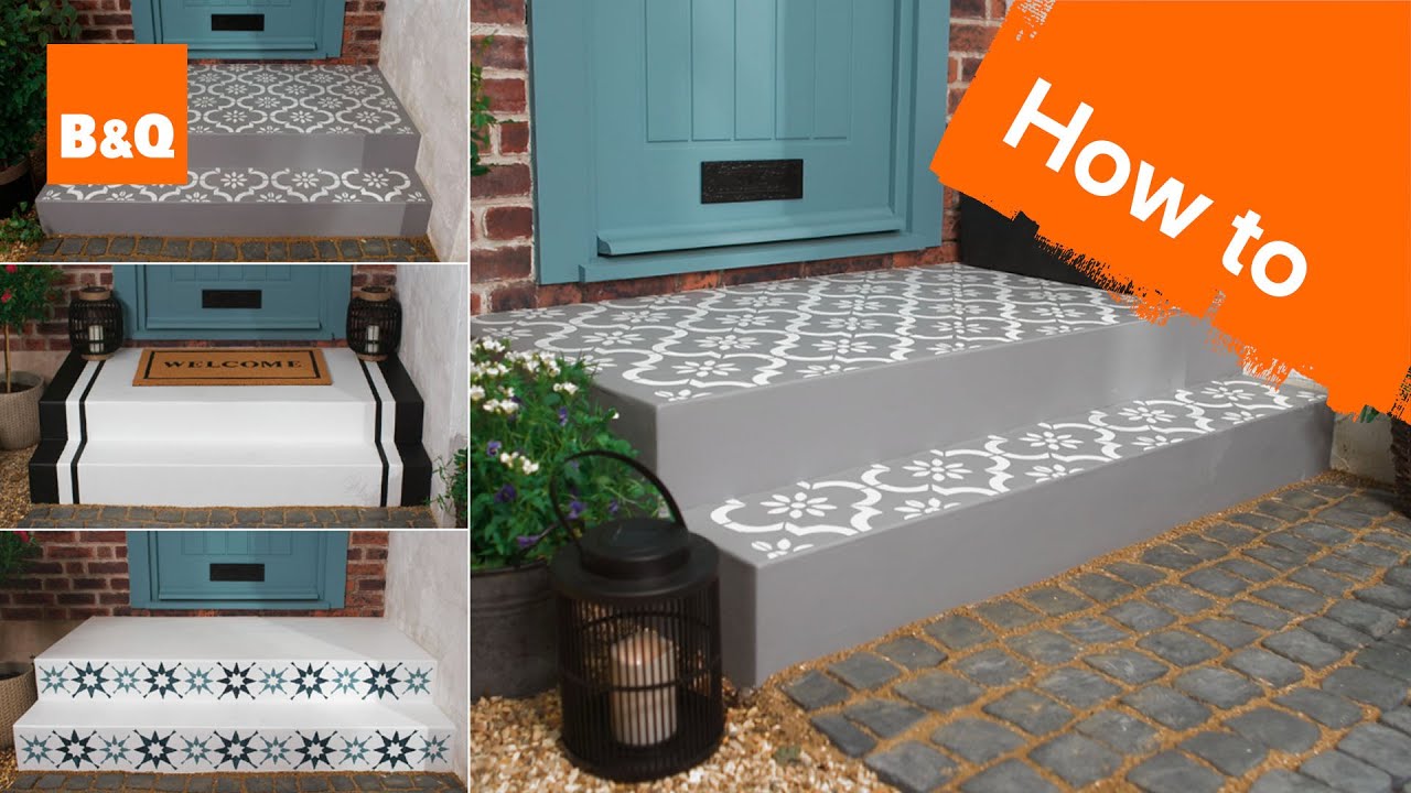 How To Paint A Front Doorstep