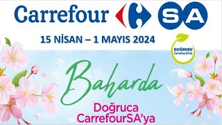 CARREFOURSA 1 MAYIS 2024 TARİHİNE KADAR GEÇERLİ İNDİRİMLİ ÜRÜNLER KATALOĞU RESMİ KATALOG