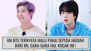 RM BTS TERNYATA MALU PAKAI SEPEDA HADIAH DARI JIN, GARA-GARA HAL KOCAK INI !