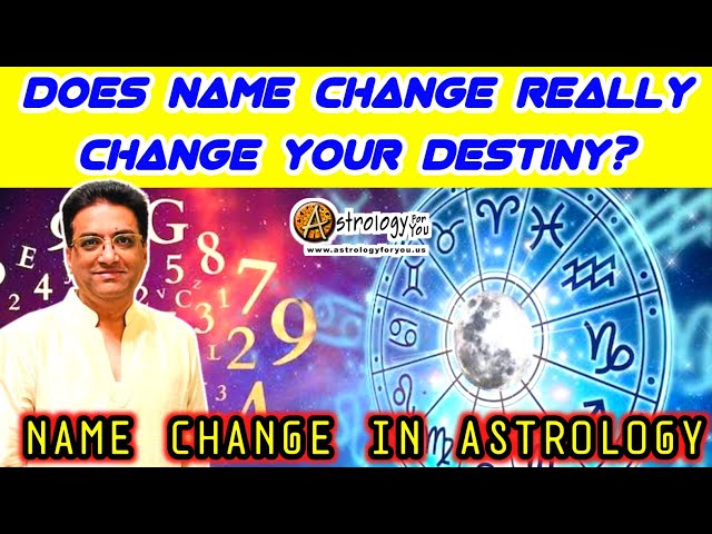 Does name change really change Your DESTINY? | Name Change In Astrology | Numerology