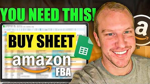 You NEED This Amazon FBA Buy Sheet