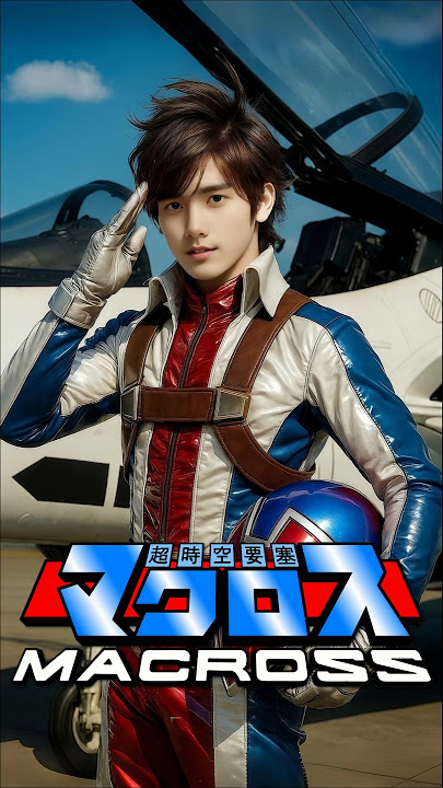 Macross/Robotech Reimagined in Real Life | AI Anime Short #shorts #robotech