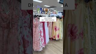 🥰🚨NUEVOS VESTIDOS DE TRMPORADA EN MARSHALLS 😍‼️ #moda