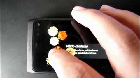 Box2D QML Demo on Nokia N950
