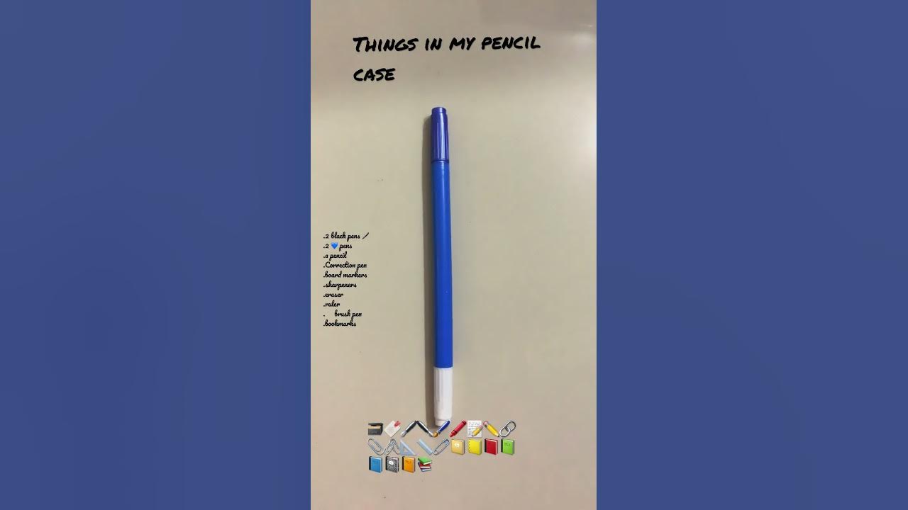 what-is-in-my-pencil-case-youtube