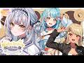 【#ぶいすぽわんにゃんバトル】おしとやかなお昼食を♡ / きゅぴ先輩、らむね先輩【ぶいすぽっ! #銀城サイネ 】