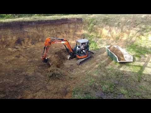 Grote schoonmaak van de Staringgroeve te Losser